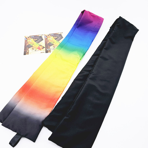 G1423 scarf changes color, color scarf turns black scarf King Magic magic props wholesale