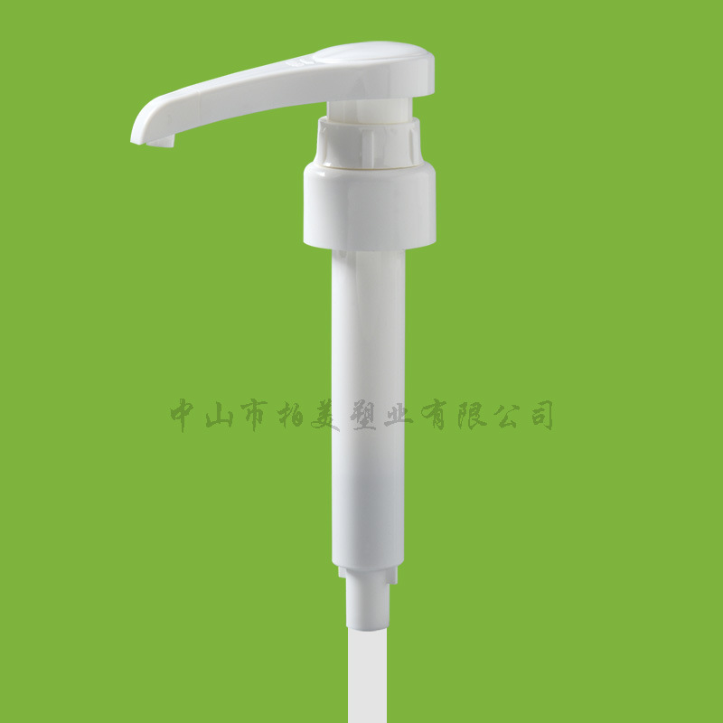 跨境专供莫林泵头按压头果酱果糖按压器亚马逊糖浆食品手压式泵头|undefined