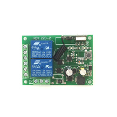 85-230V Learning 2-Channel Wide Voltage Wireless Remote Switch 315/433MHz Wireless Relay Switch