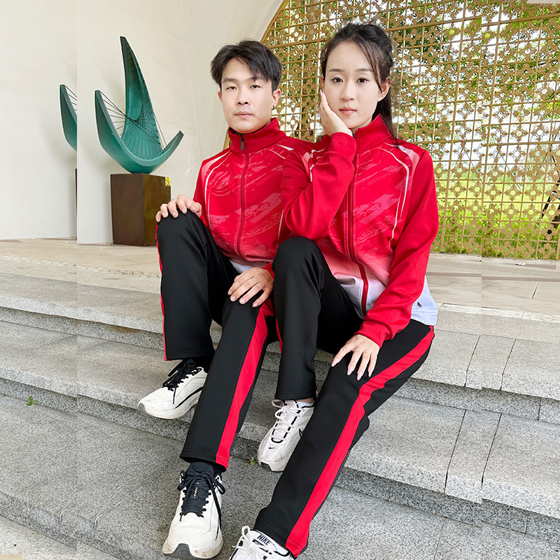 厂家直销男女新款运动套装初中学生校服高中生班服春秋情侣运动服|undefined