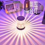 Кварц, бриллиантовая настольная лампа, светильник для кровати, фонарь, ночник, популярно в интернете