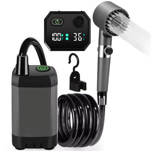 Outdoor Bathing Artifact, Convenient Dormitory Camping Supplies, Shower Wireless Bathing Device, Portable Rechargeable Shower Head