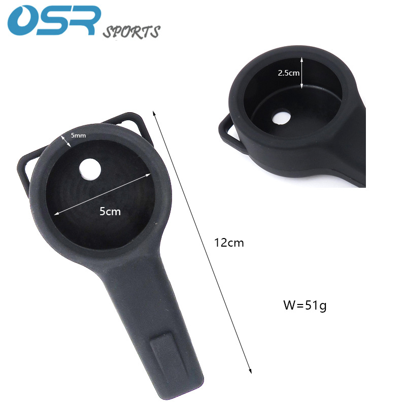 Submarinismo de primera clase de metal de alto voltaje medidor SPG funda protectora funda de goma EPDM 11167