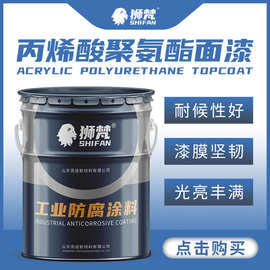 狮梵丙烯酸聚氨酯涂料环氧树脂涂料氟碳涂料颜色可调支持定制