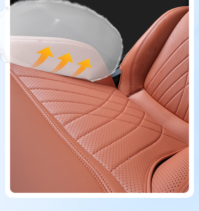 25 new model dark blue S07/S7 special seat covers, full-cover seat covers, all-season car seat cushions, full-coverage leather seat pads
