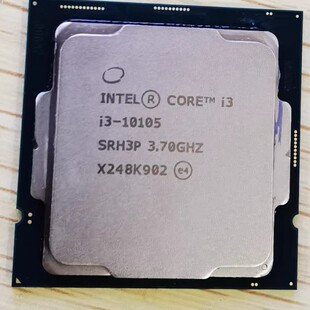 I3 10105 4-Core 3.7 Ghz 6 Mb 65W 14 Nanometer Lga 1200 Desktop Brand New Loose Chip