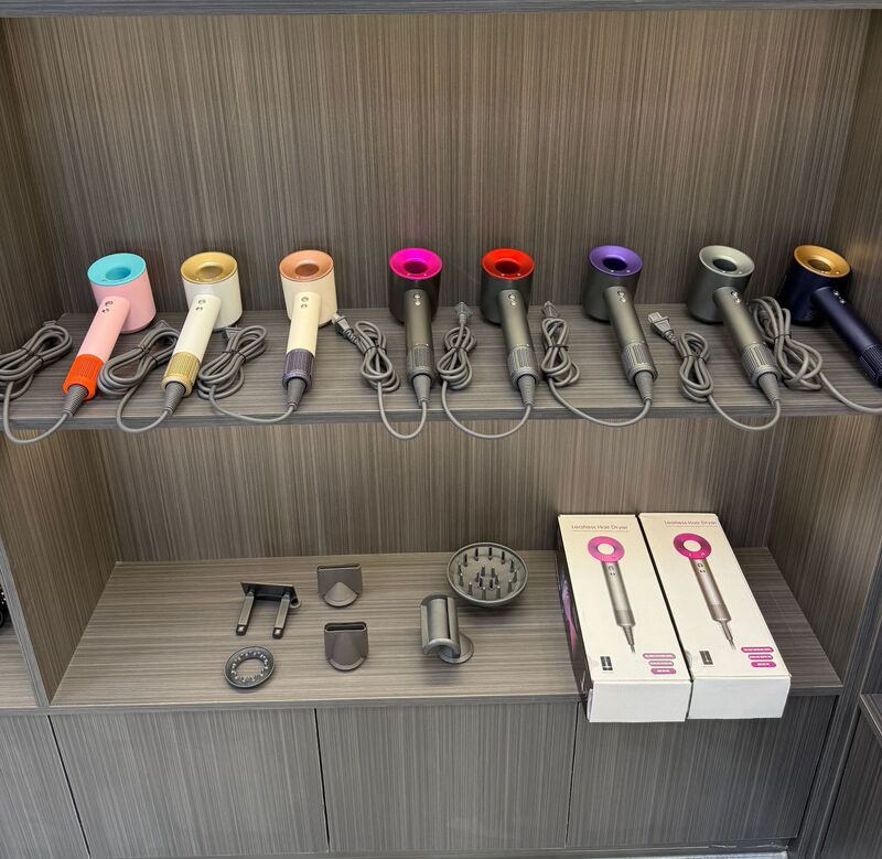 高速電気ヘアサロン家庭用ハイパワーマイナスイオンブレードレス中空ヘアドライヤー欧米仕様|undefined