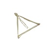 European and American exaggerated triangle moon hair clip 8 -shaped lips, deer head pentagram diamond geometric shape, hairpin