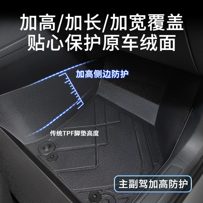 Подходит для серии GAC Trumpchi, специальные 14-25 модели gs8 ga3 gs5 gs3 shadow speed, автомобильные половые коврики из ТПЕ