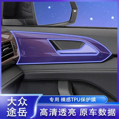 Screen Tempered Film Central — Car interior film