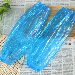 Disposable Waterproof Sleeves Adult Men's and Women's Long Anti-Stain and Dirt-Resistant Oil-Proof Kitchen Sleeves Household Cleaning Sleeves
