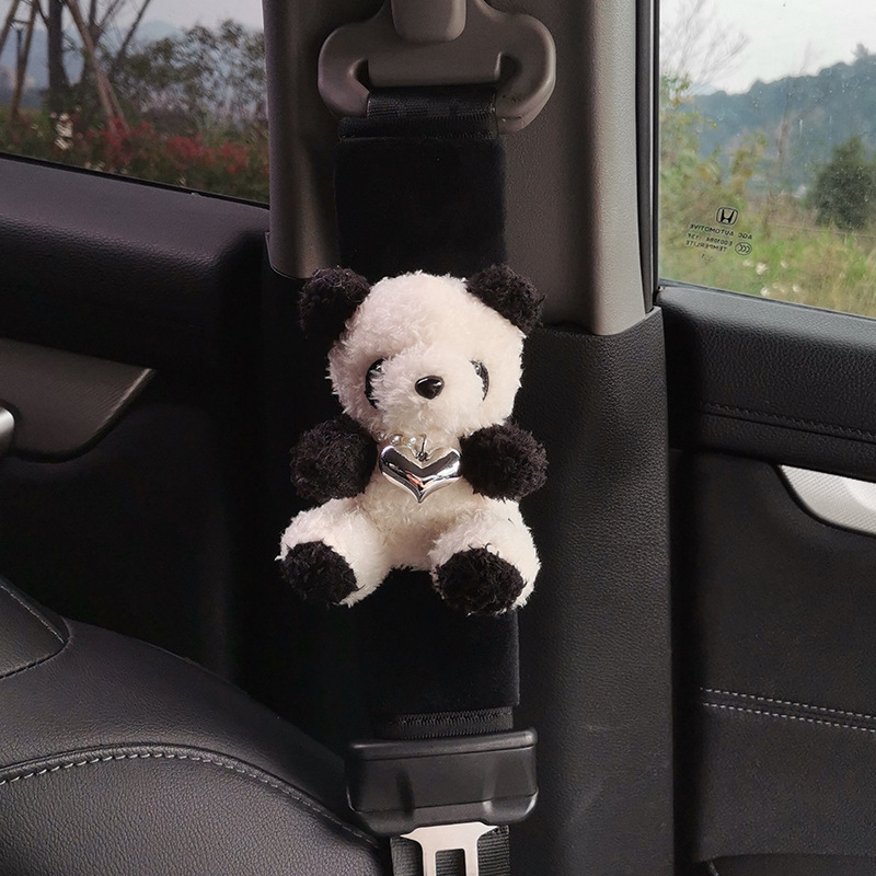 Funda Protectora para Cinturón de Seguridad de Auto de Felpa Artificial