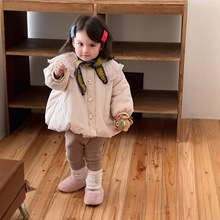 【11.11新品包邮】儿童服装2025冬季小宝宝棉衣外套女童加厚套装