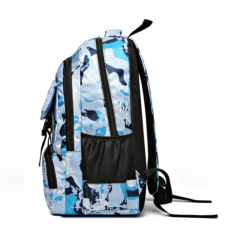 Nueva mochila multifuncional casual, bolso de computadora de gran capacidad para hombres, camuflaje de viaje, mochila para estudiantes liviana