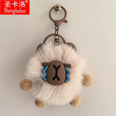 ネットの赤いドーパミンの友達の限界の引っ張った小さい仲間の鍵はぬいぐるみのペンダントの露店の小さい贈り物の卸売りを掛けます。