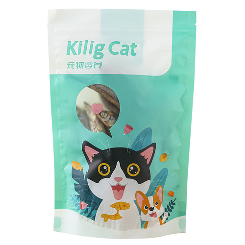 KiligCat freeze-dried spring fish 15g/50g pet dog cat freeze-dried snacks dried fish wholesale delivery