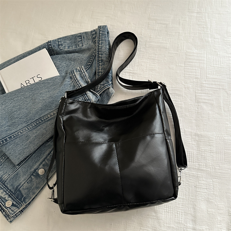 2024 nueva simple retro nicho mochila de mujer moda coreana temperamento multifuncional viaje de hombro bolsa de mano