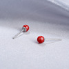 Advanced brand earrings, simple and elegant design, bright catchy style, light luxury style, wholesale