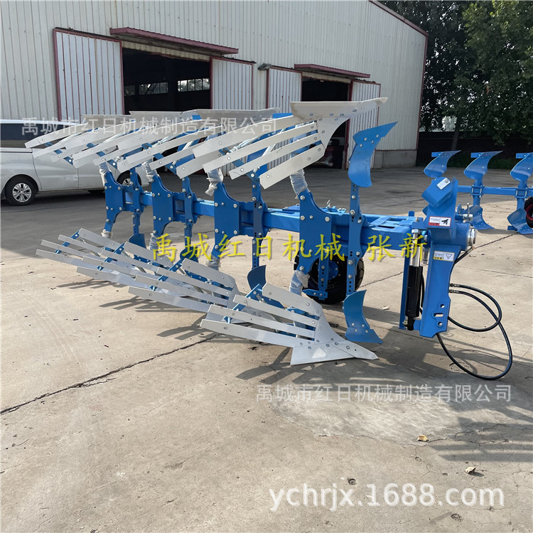 农用机械液压翻转铧式犁 1LF-435液压翻转栅条犁 卡座栅条翻转犁