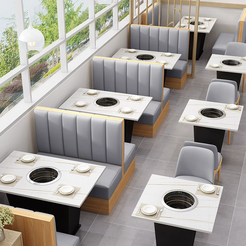 Горячий горшок индукционная плита, столы и стулья