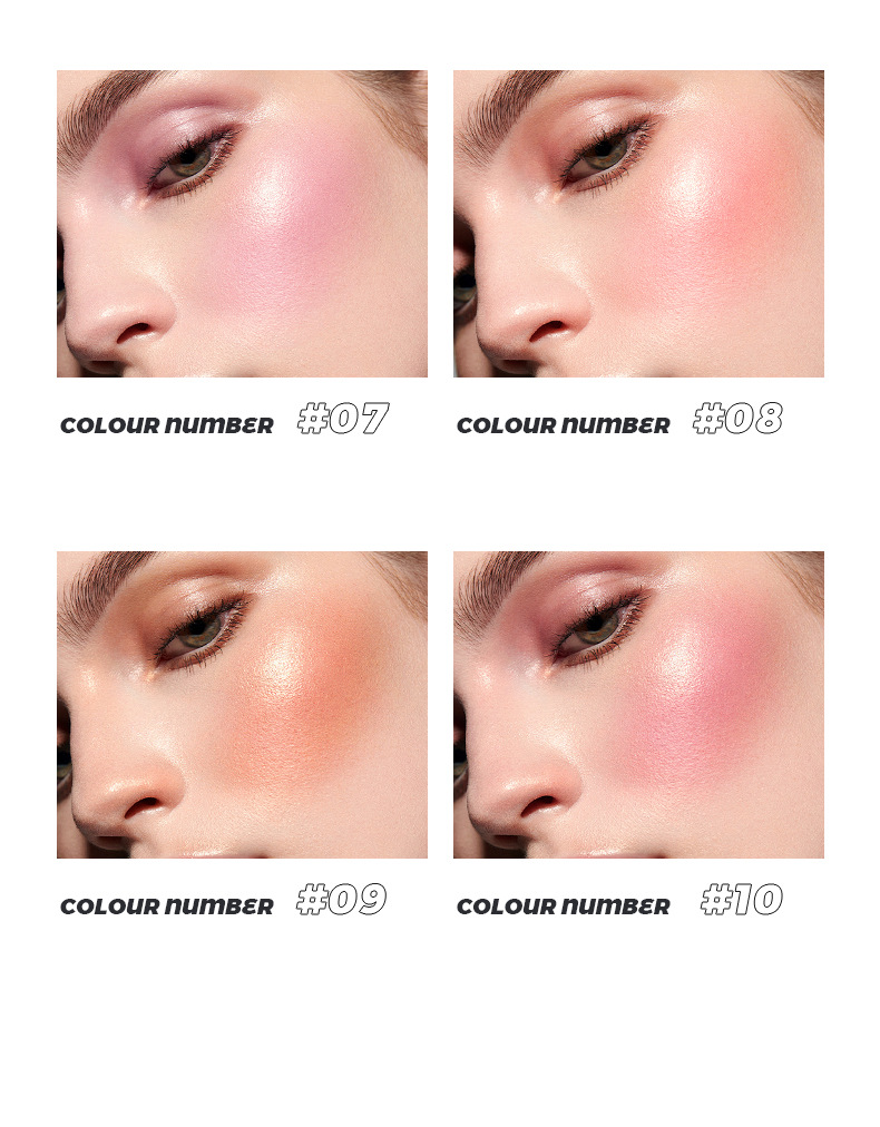 10 Color Liquid Powder Blusher Eye Shadow For Sleeping Silkworm To Brighten Lips And Cheeks For Dual Purpose Natural Fine Flash And Highlight_voghion.com