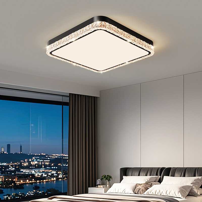 Grand View Garden lujo ligero italiano sala de estar lámpara de techo hielo grieta 2026 nueva alta sensación de gran lámpara 461L