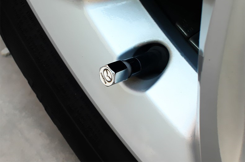 Suitable for Mazda 3 Atz CX-4CX-5CX3 MA 6 car tire valve cap metal gas nozzle cover