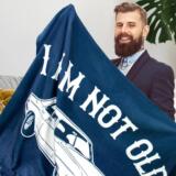 Мужское памятное одеяло, подарок на день рождения