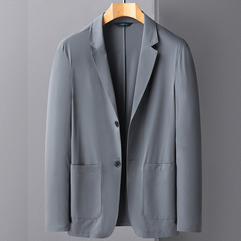 Men's Sun Protection Suit Elastic and Comfortable 2024 Summer Thin Casual Fashion Jacket Light and Breathable Cross-Border Spot Men's Sun Protection Suit Elastic and Comfortable 2024 Summer Thin Casual Fashion Jacket Light and Breathable Cross-Border Spot