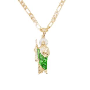 Factory Direct Supply wholesale original design necklace Virgin stick priest St. Jude pendant necklace