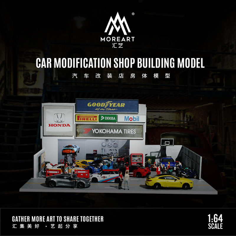 Car Refit Shop 1:64 Stereo Lighting Edition Scene Small House Building Storage Alloy Car Model Amazon Car Refit Shop 1:64 Stereo Lighting Edition Scene Small House Building Storage Alloy Car Model Amazon