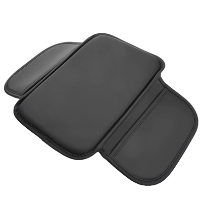 Armrest box pad: Manufacturers, Car Tissue Box, Central - nappa-leather-black