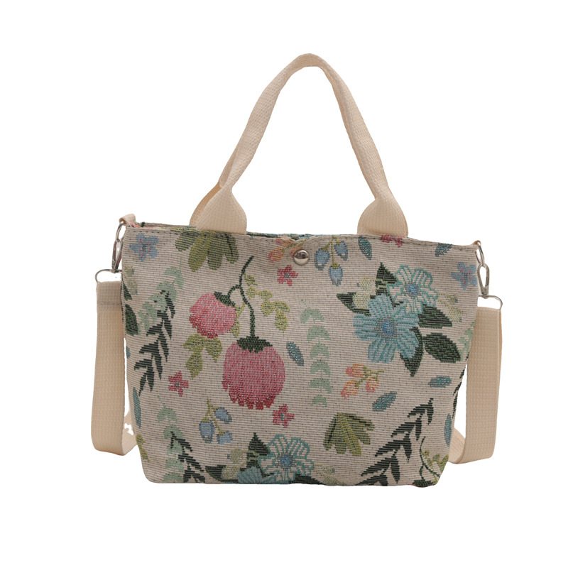 Bolsa de hombro de personalidad casual 2024 verano nuevo estilo de gran capacidad de fresa de lana estilo universitario bolso de mano bolso de mujer