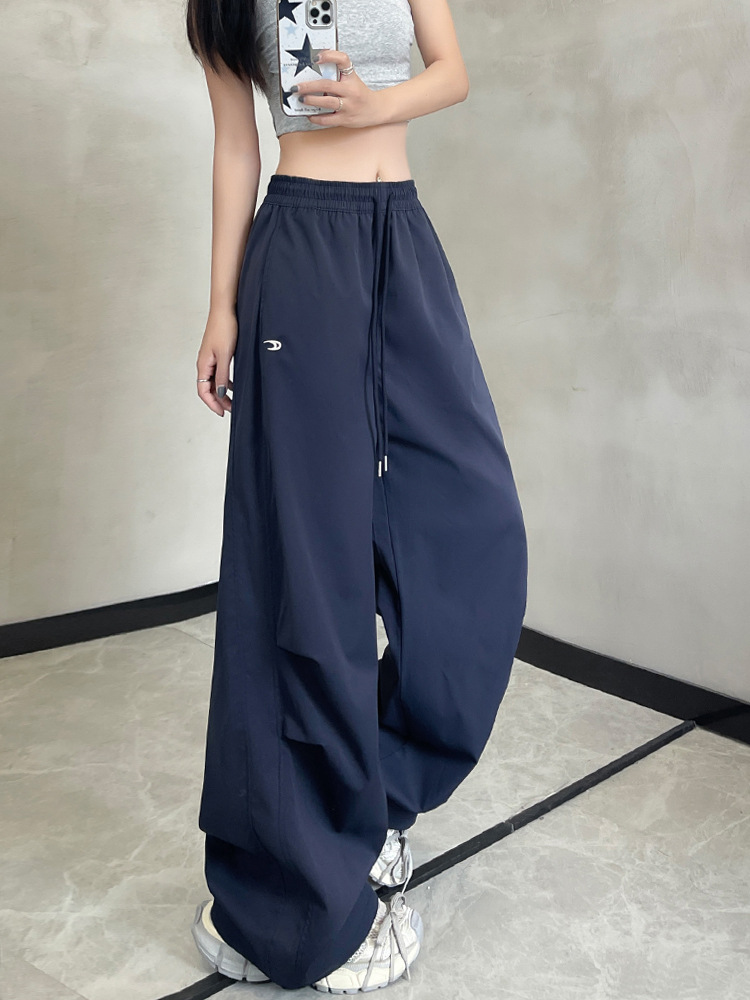 Retro spring summer quick dry trousers for leisure