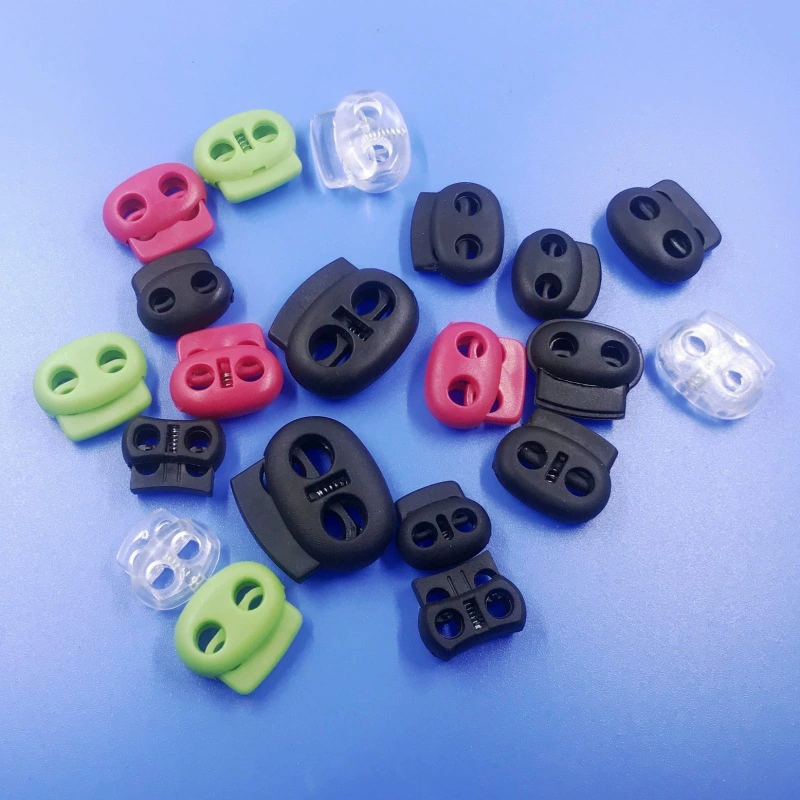 Завод прямой Свинья нос пряжки на складе Весна Пряжка двойное отверстие Цвет Овальный веревки пряжки