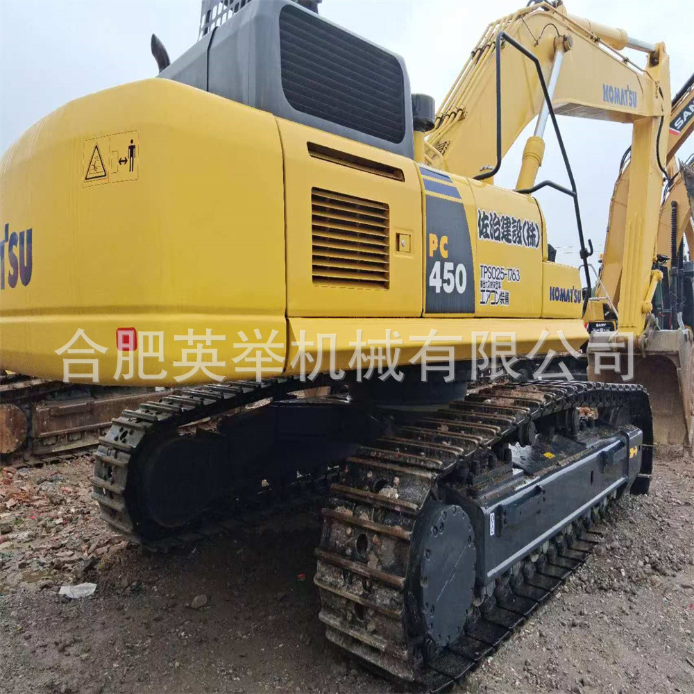 Comerciantes poderosos venta directa transfronteriza Komatsu PC450 excavadora de segunda mano 350 máquina de gancho noventa por ciento nuevo proyecto a gran escala