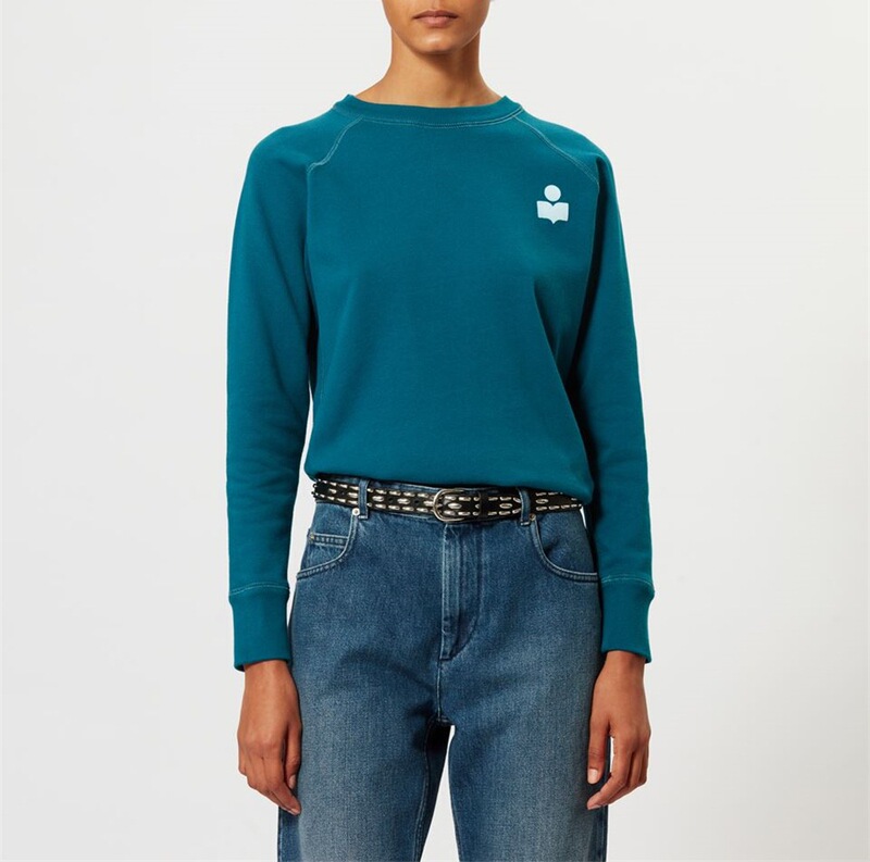 25 New Autum French Casual Fashion Logo Flocking Printed Sweatshirt Women's Loose Long-Sleeved Terry Sweatshirt