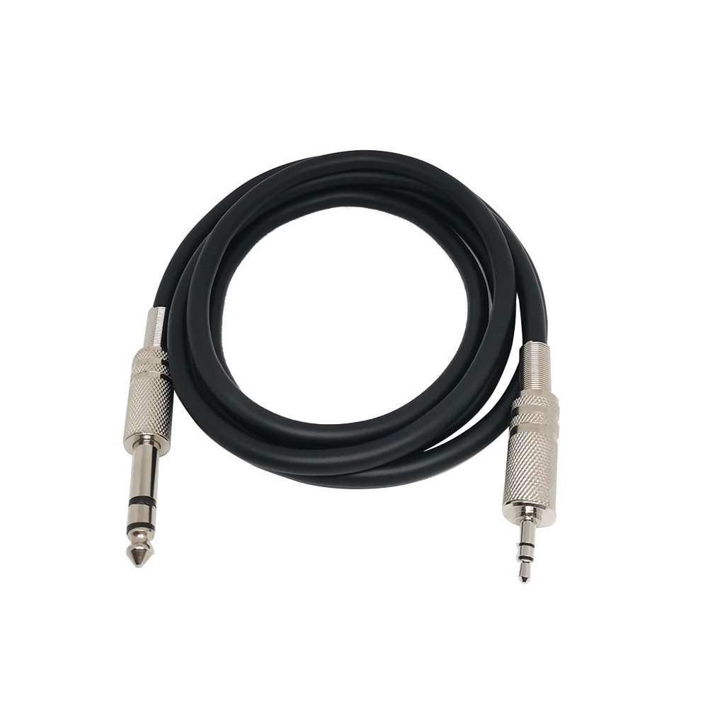 6,5 revolución DC3.5 línea micrófono mezclador de audio de tres núcleos a 3,5 cable de audio 6,35 1,5 m