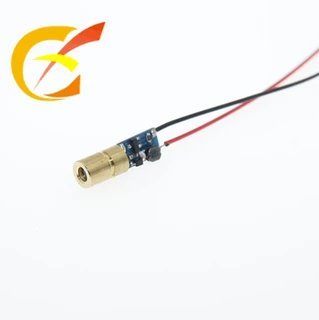 小尺寸绿色激光头520nm5mw好光斑小功率激光模组激光二极管不发烫