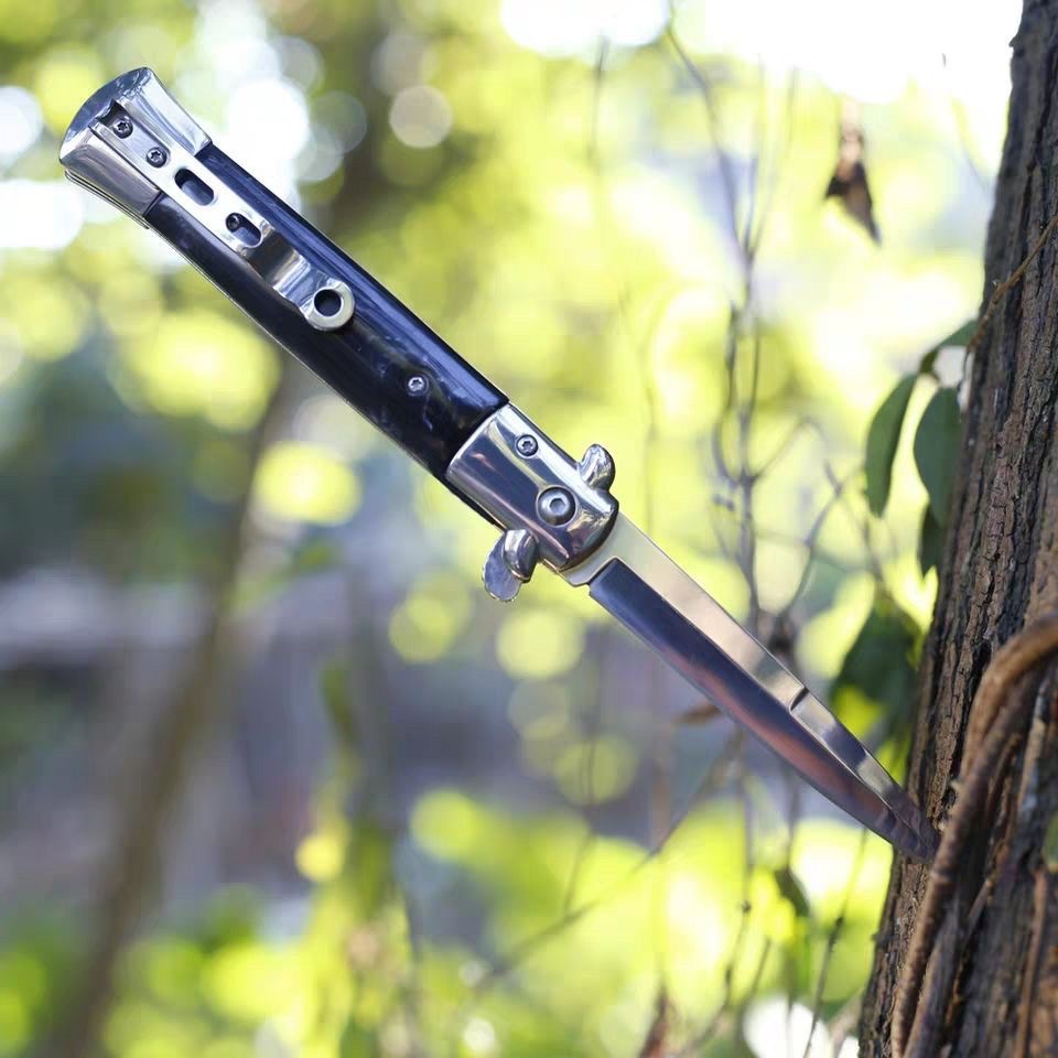 户外防身野营登山旅行随身便携家用小刀野外折叠随身水果刀