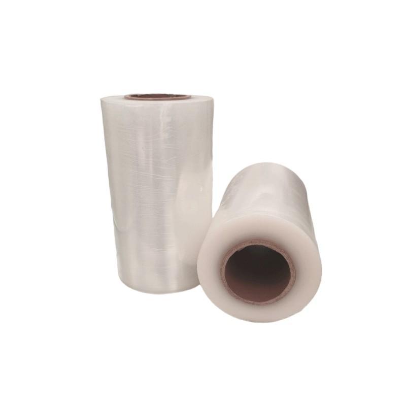 Película estirable Yulang personalizada 25cm rollo grande película de conservación industrial fabricante de película de embalaje de plástico PE película estirable empaquetada