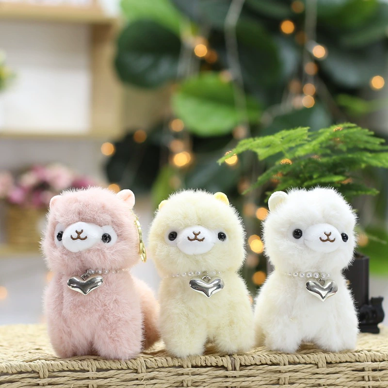 Мягкая игрушка, подвеска, украшение на сумку, брелок, альпака, кукла, оптовая продажа