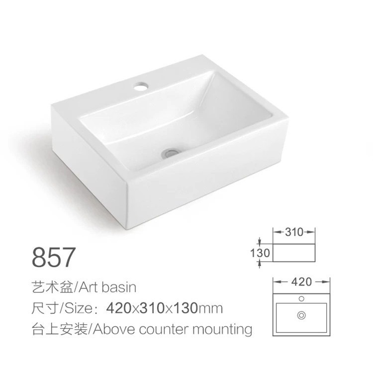 Cerámica creativa lavabo de hotel lavabo lavabo de arte lavabo balcón lavabo lavabo piscina lavabo único