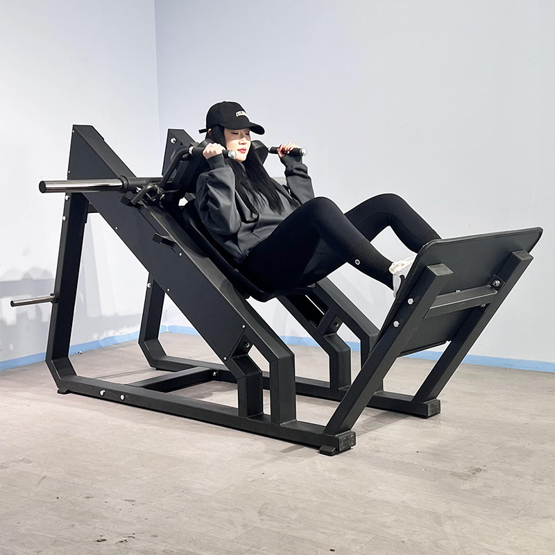 Entrenador de flexión de piernas transfronterizas para gimnasio multifuncional de gran tamaño comercial de pedal inverso hacker todo en uno máquina de cuclillas