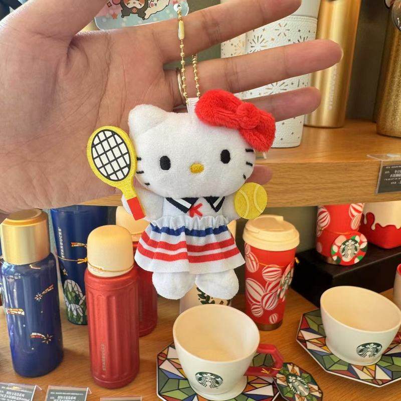 漫画アニメネット有名人同風KT猫大集合シリーズキーホルダー、女の子用バックパック飾り卸売|undefined