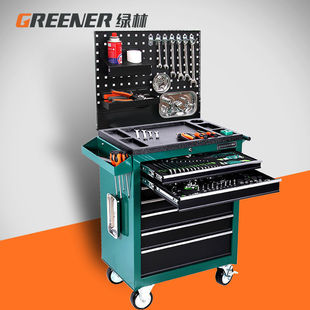 Auto Repair Tool Cart Drawer Hardware Tool Box Multi-Functional Repair Tool Cart Car Workshop Tool Cabinet Changmai