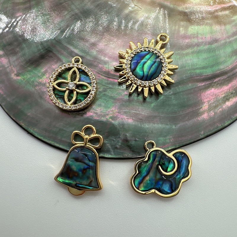 6g Weight Pendant Jewelry Making Type Diameter 10mm Jewelry Making Size Shell Inlay Material DIY Jewelry Accessories Classification 1 Piece Quantity Copper Material Clouds, Sun Pattern Plating, Inlay Design Classic Style Style 1 Piece Diameter 10mm Copper Shell Clouds Sun Pendant 8