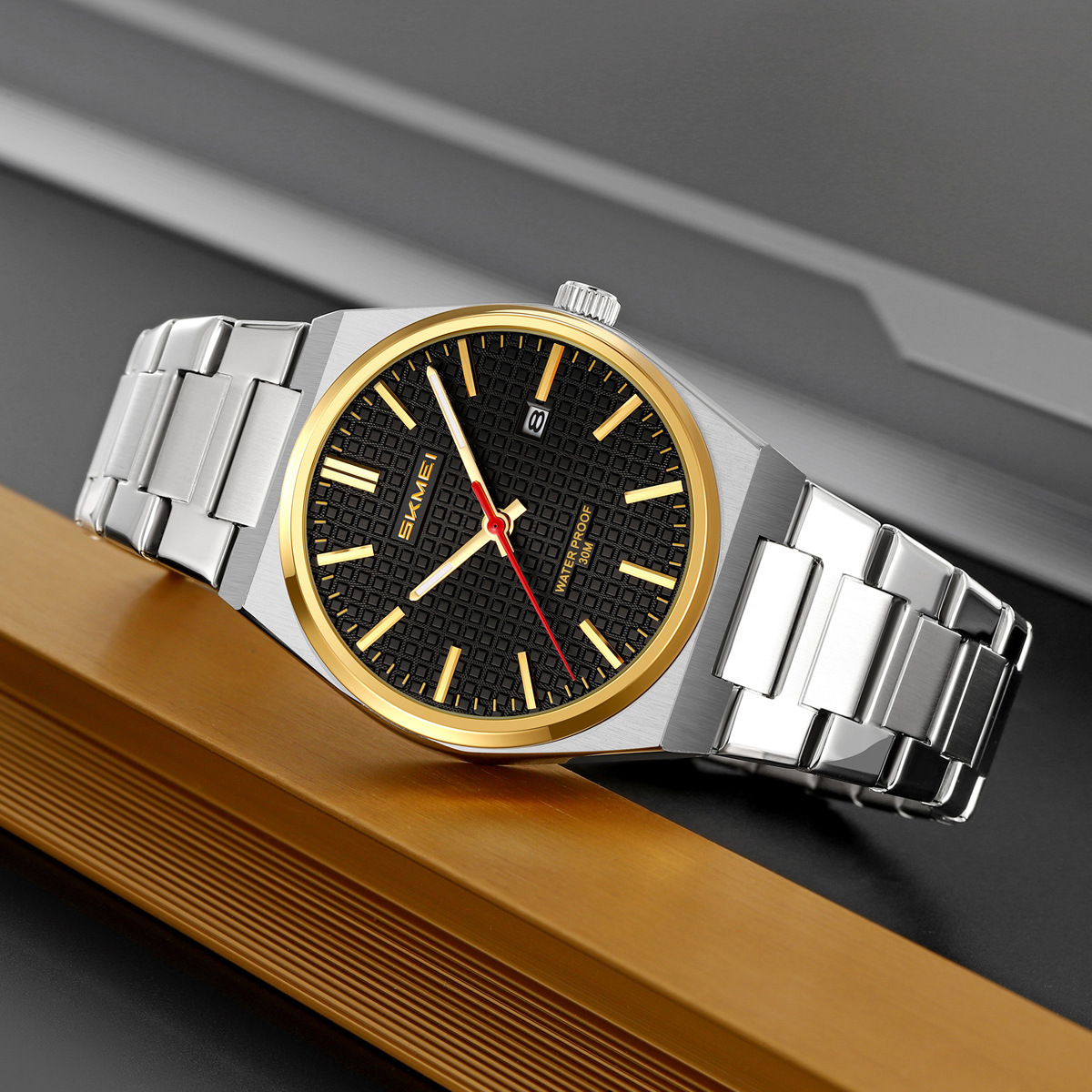 Reloj de pulsera de cuarzo de hombre, calendario impermeable, comercio electrónico, mayorista transfronterizo spot