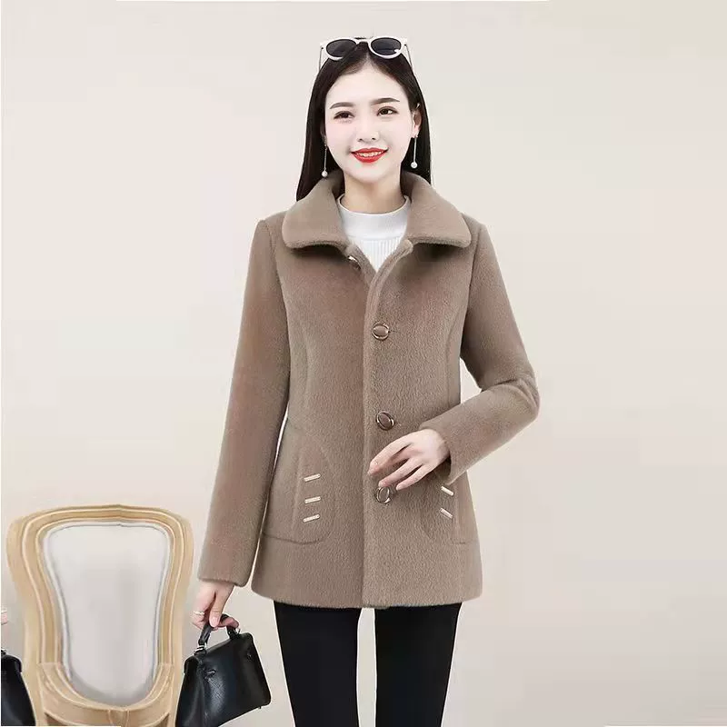 Новое зимнее пальто для мамы среднего и пожилого возраста