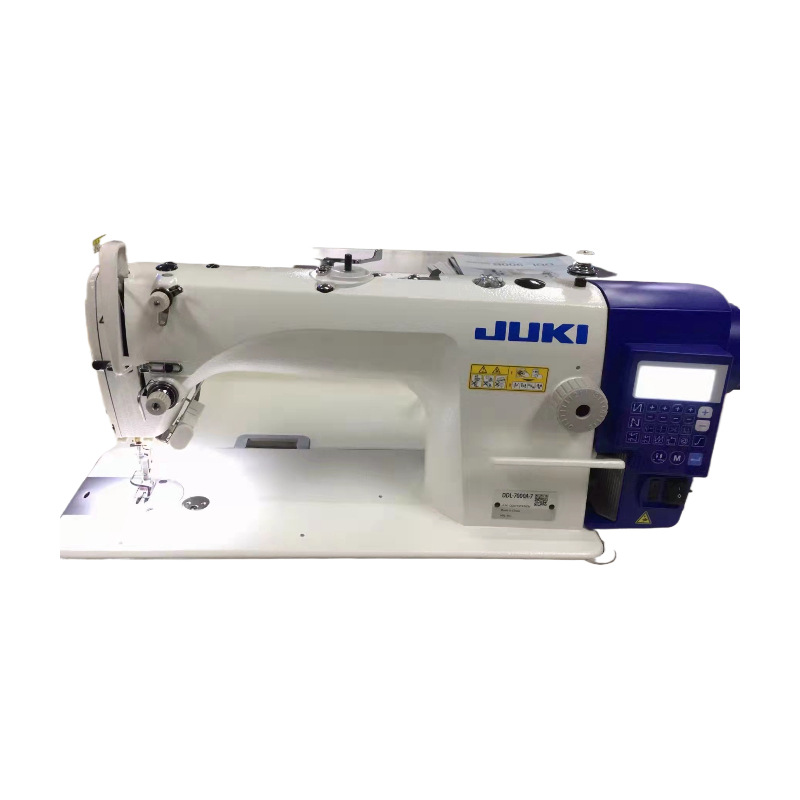 Venta al por mayor nuevo japonés JUKI máquina pesada DDL7000A sola aguja automática máquina de coser plana máquina de coser industrial de coche plano